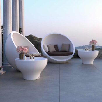 BOLA sofa white matt