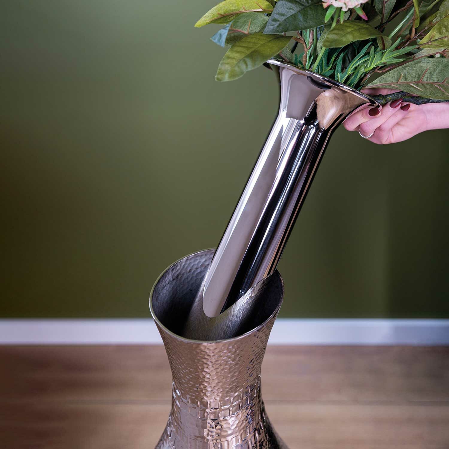 CARUS floor lamp with vase