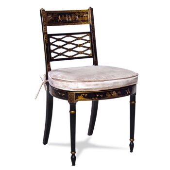 CHINOISERIE Side Chair black