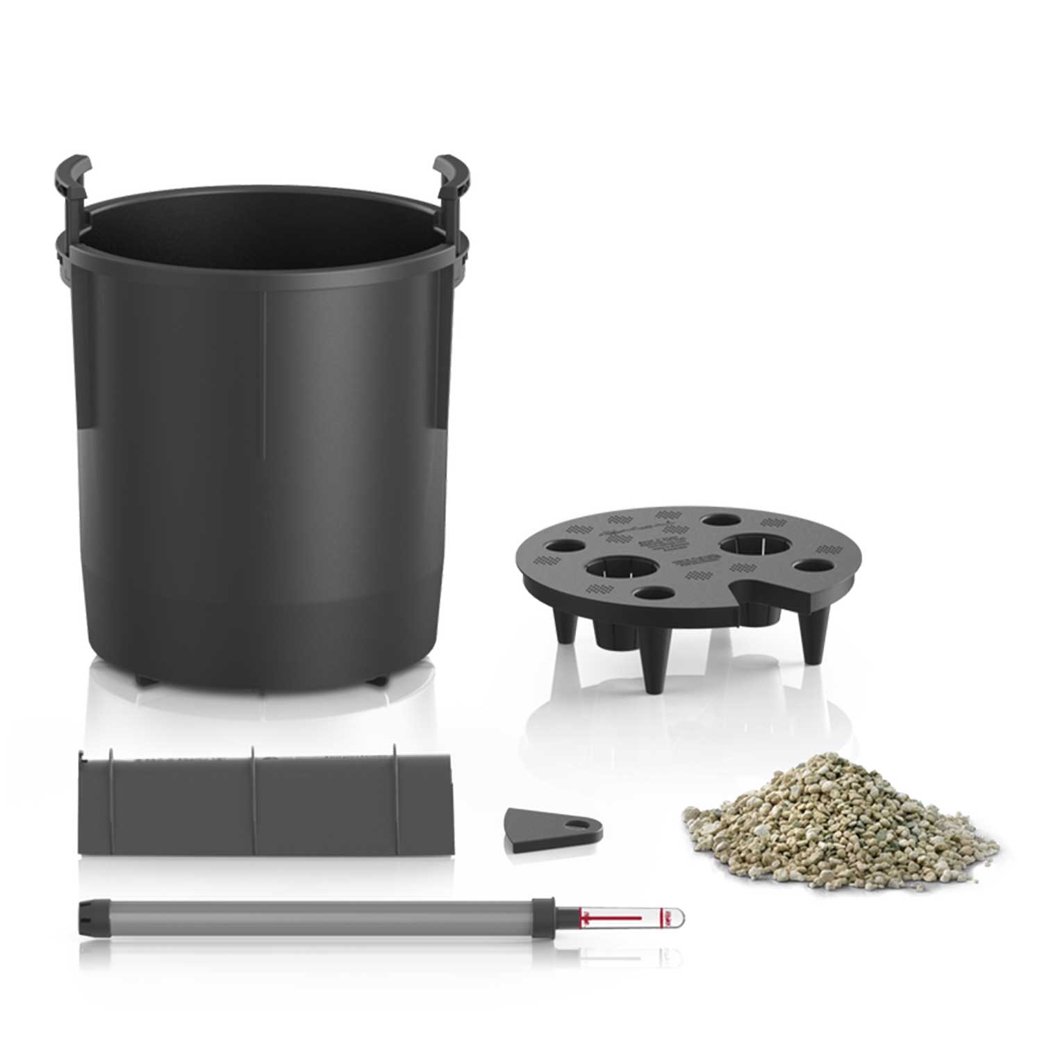 CILINDRO 23 plant liner with watering set 1 CILINDRO 23 plant liner with watering set