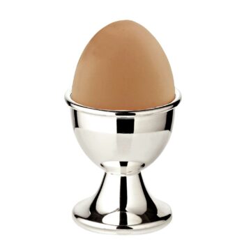 CLASSO egg cups heavy silver plated (4 pieces)