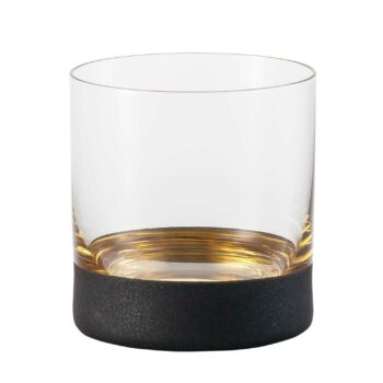COSMO Gold Whiskey crystal glass