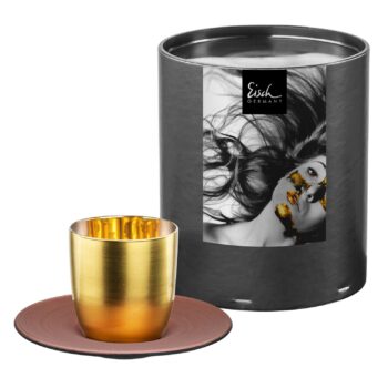 COSMO Collect espresso glass gold-copper