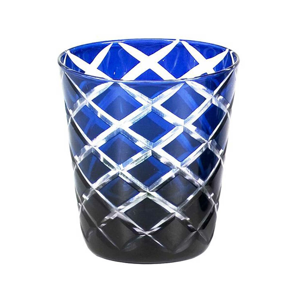 DIO Kristallglas (Raute) blau 6er-Set
