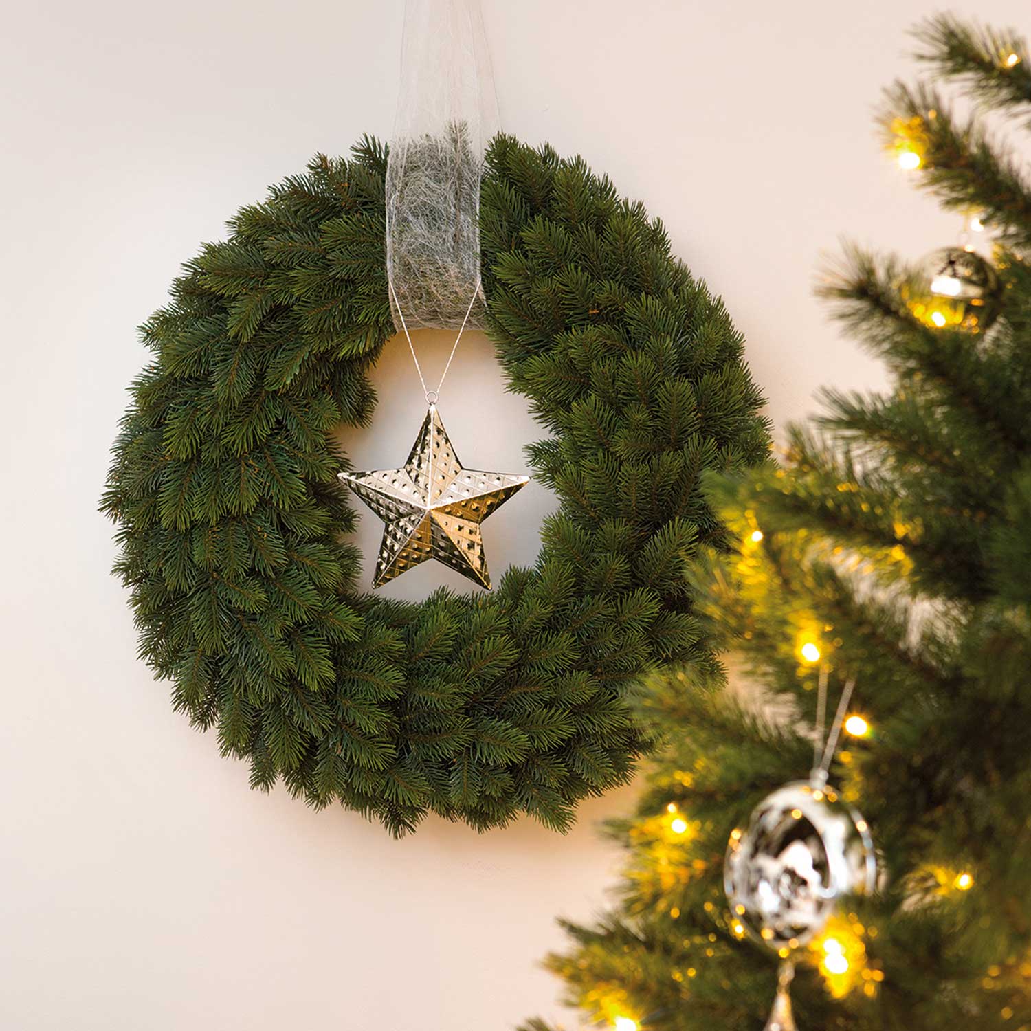 FIR WREATH Doppio 60 cm 2 FIR WREATH Doppio 60 cm