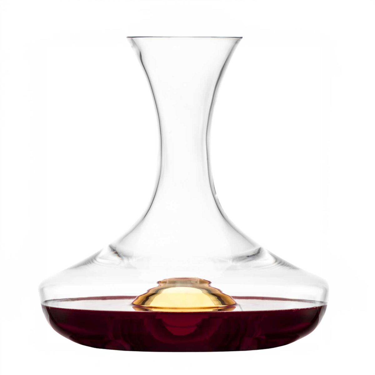 DECANTER with real gold