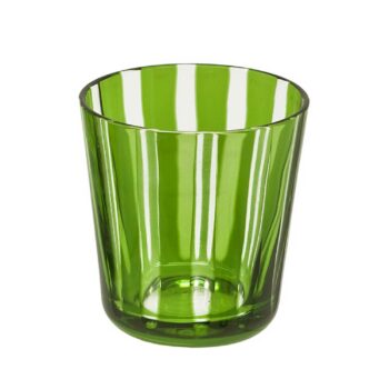 ELA Kristallglas (Streifen) grün 6er-Set
