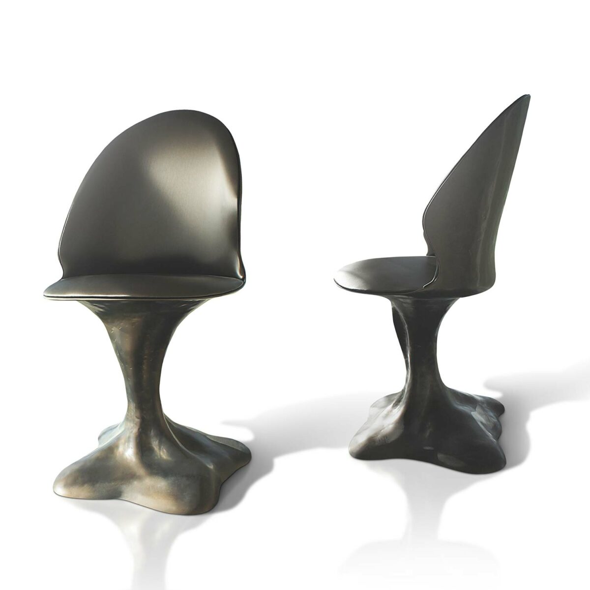 FLORA chair bronze color