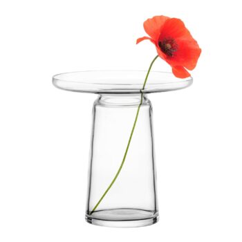 FLOWERBED Kristallglas Vase H 30 cm