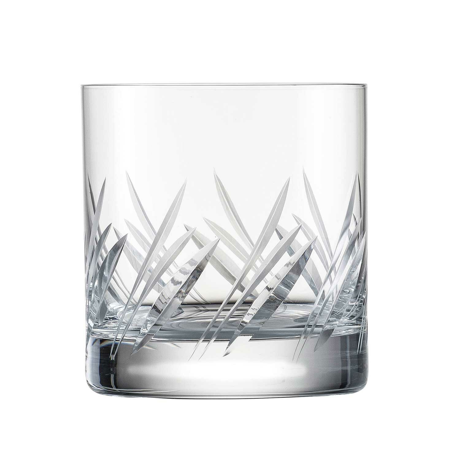 GENTLEMAN 2 whisky tumblers crystal glass