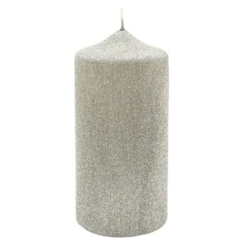 GLAMOR altar candles silver (4 pieces)