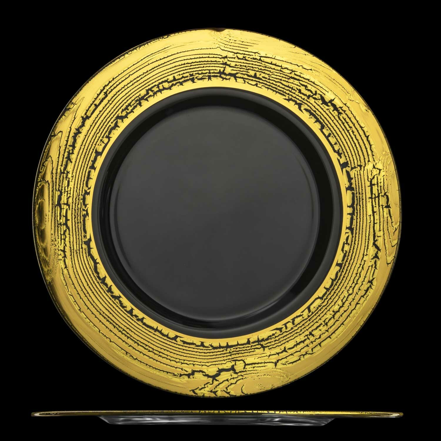 GOLDLEAF gold plate 32 cm