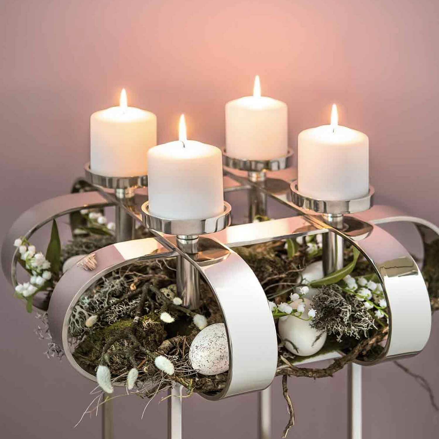 GORDEN candlestick wreath