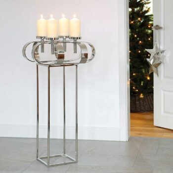 GORDEN stand for candlestick wreath