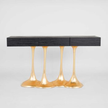 JANUS Konsole Coconut - Schwarz auf Gold