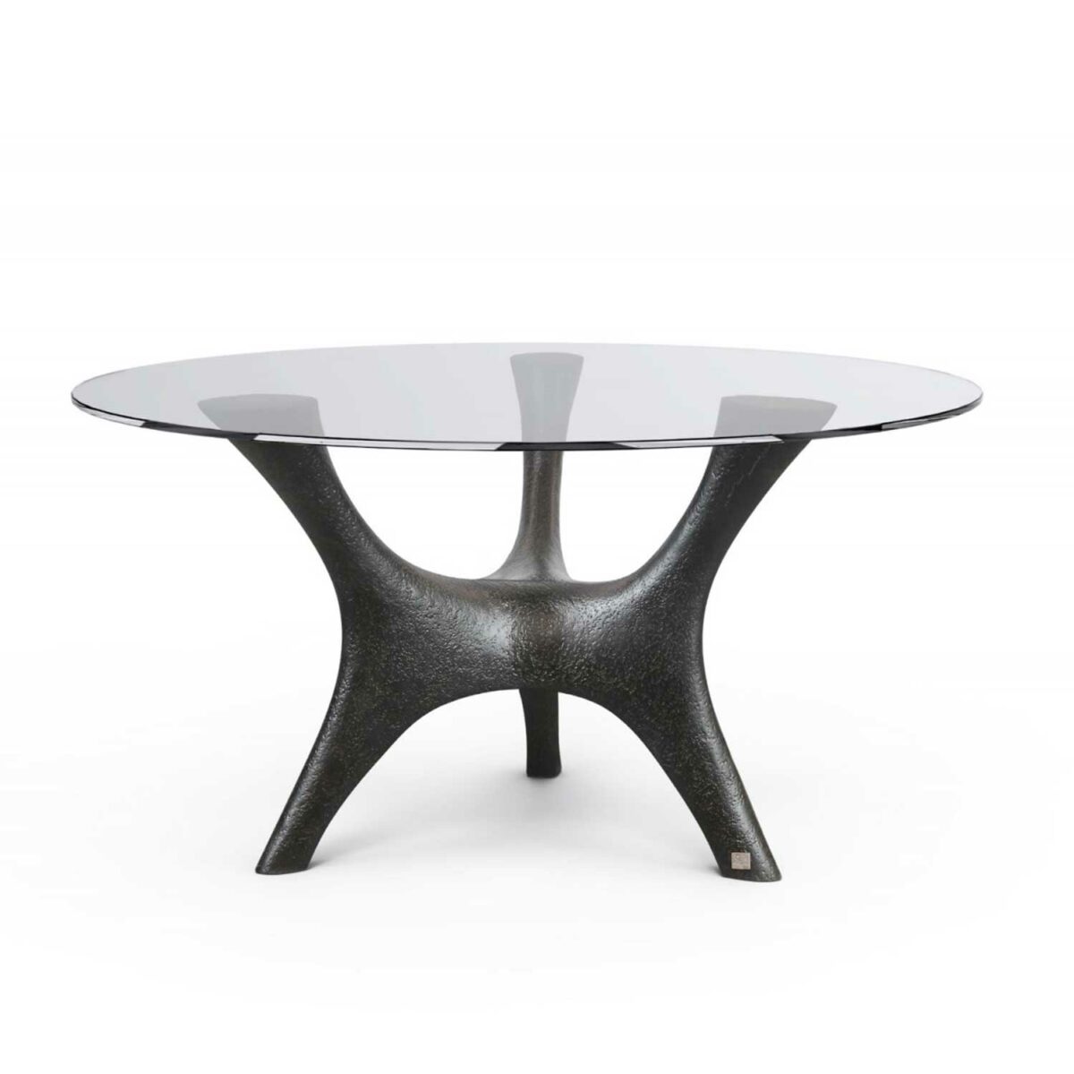 KOSMOS glass dining table volcanic Large