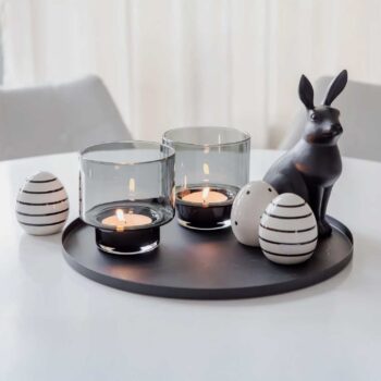 MARLA Windlicht 2er Set grau