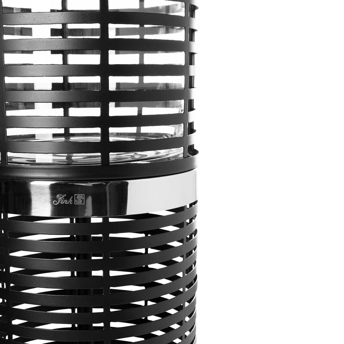 MATERA lantern column black-nickel-plated H 80 cm