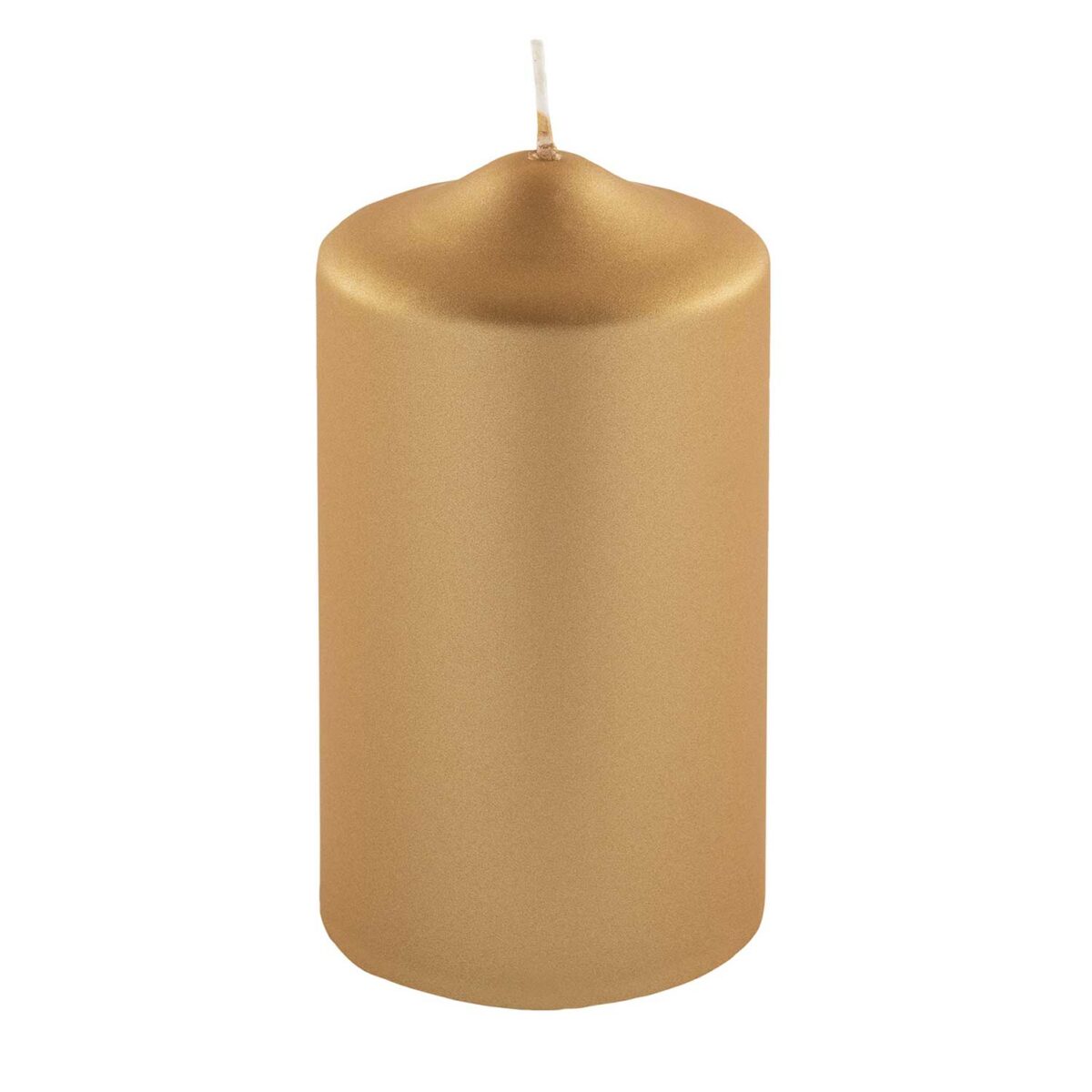 Altar candles metallic H 15 cm | D 8 cm (8 | 16 pieces)