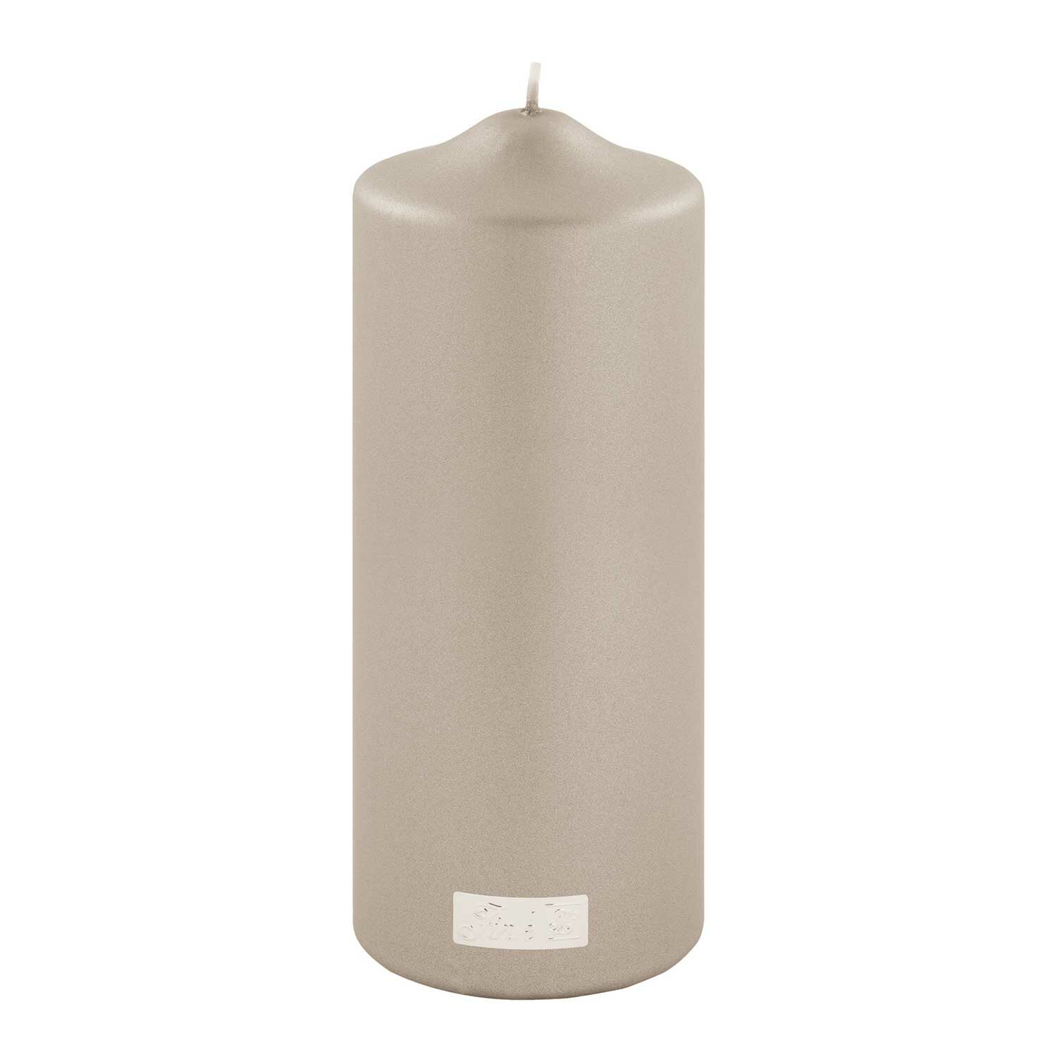 Altar candles metallic H 20 cm / D 8 cm (6 or 12 pieces)