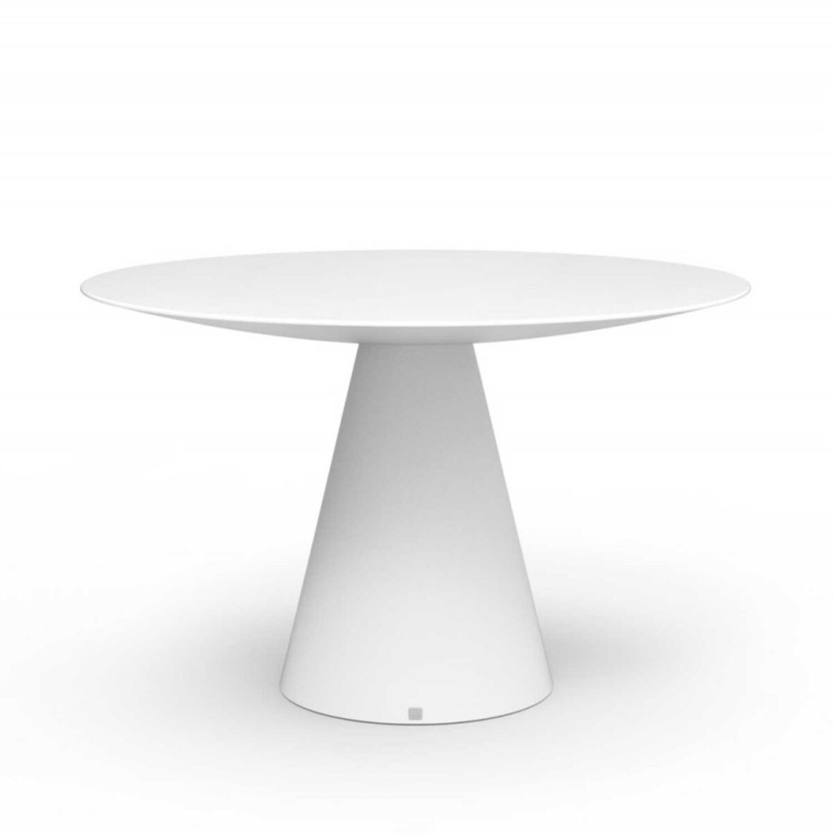 OCEANO dining table white D 120 cm