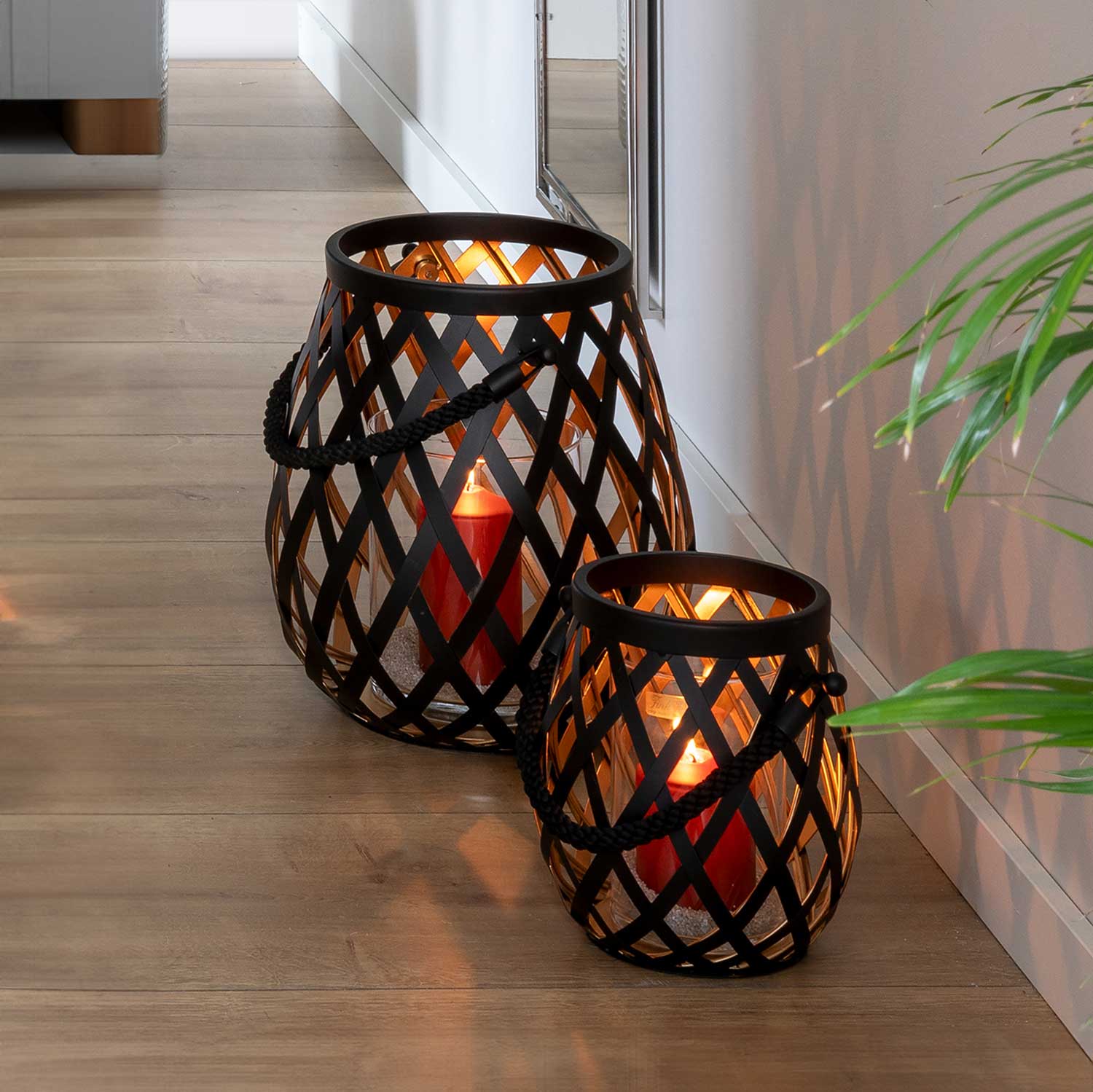 OTIS lantern matt black gold 1 OTIS lantern matt black gold