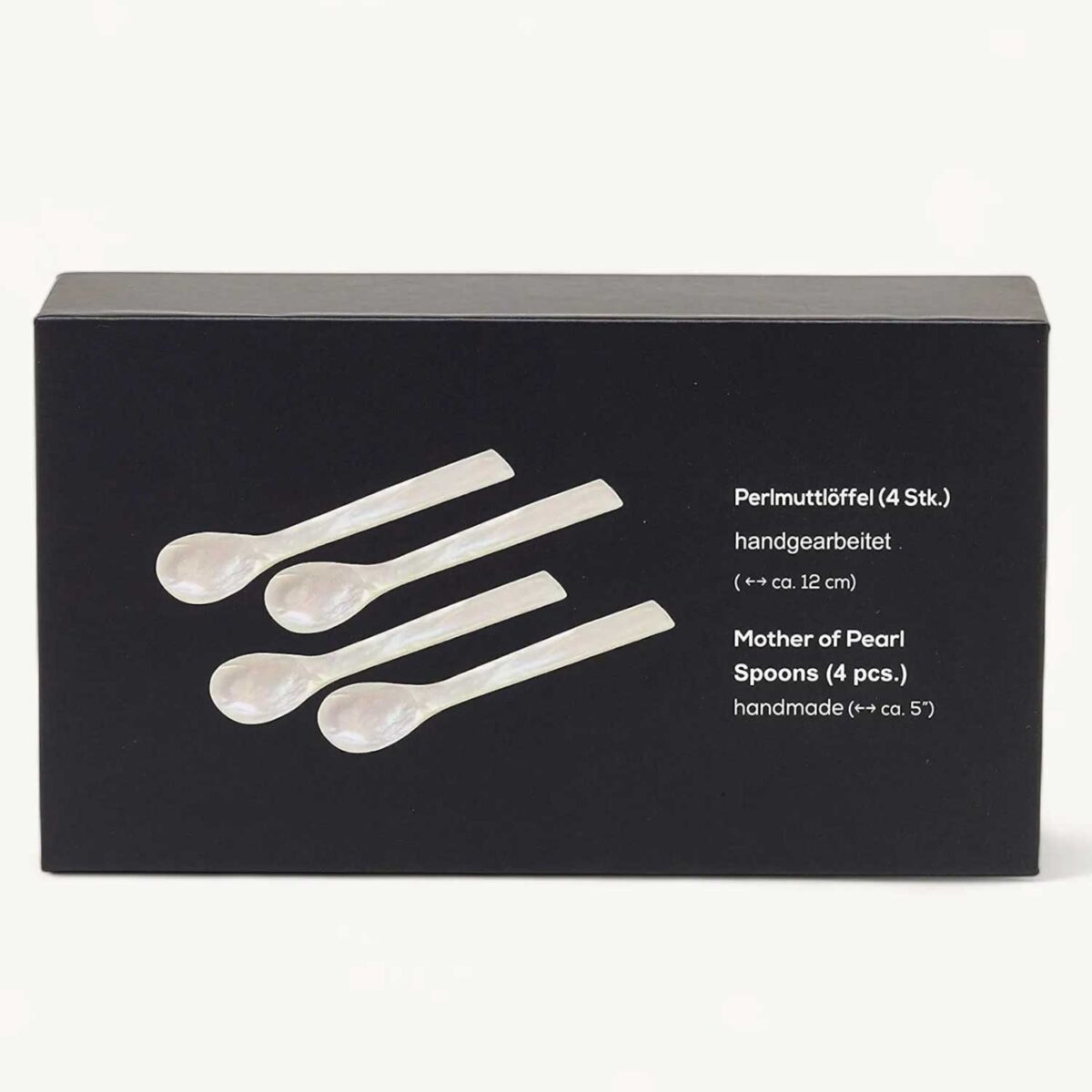 MOTHER-OF-PEARL spoons square (set of 2)
