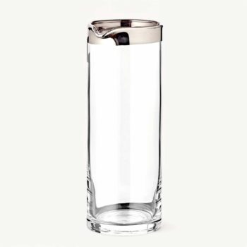 PLATINUM crystal glass carafe (2 pieces)