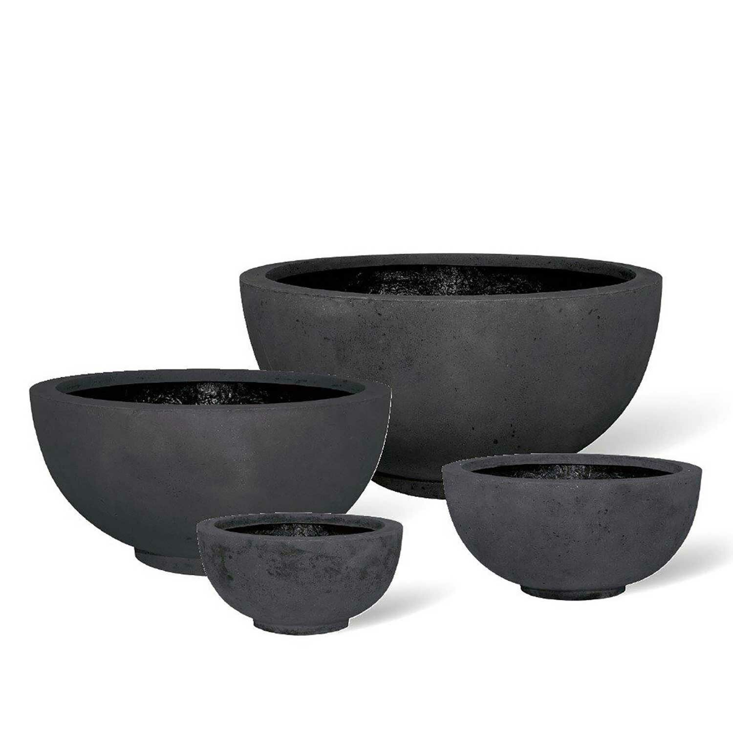 PLUS planter bowl anthracite