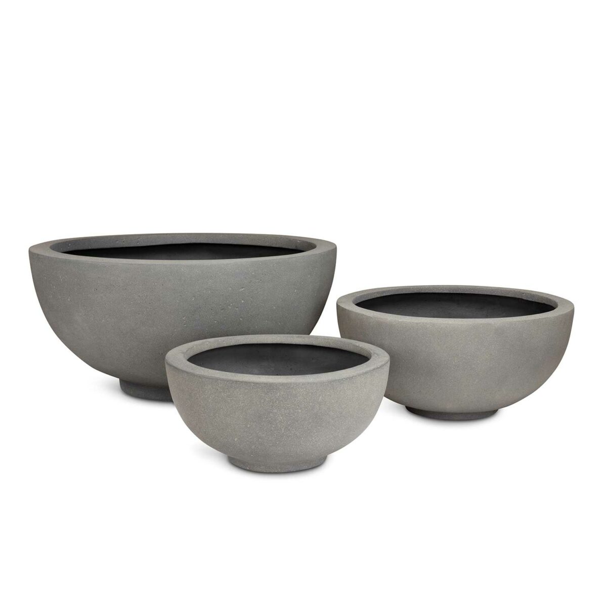 PLUS planter bowl gray