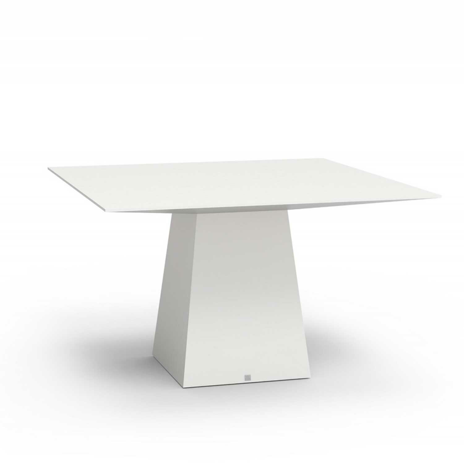 QUADRA dining table matt white
