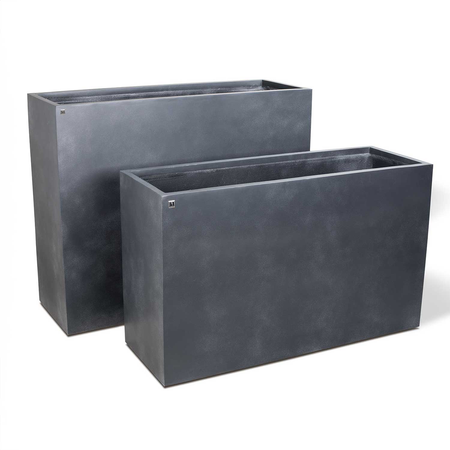 ROOM DIVIDER planter concrete anthracite 1 ROOM DIVIDER planter concrete anthracite