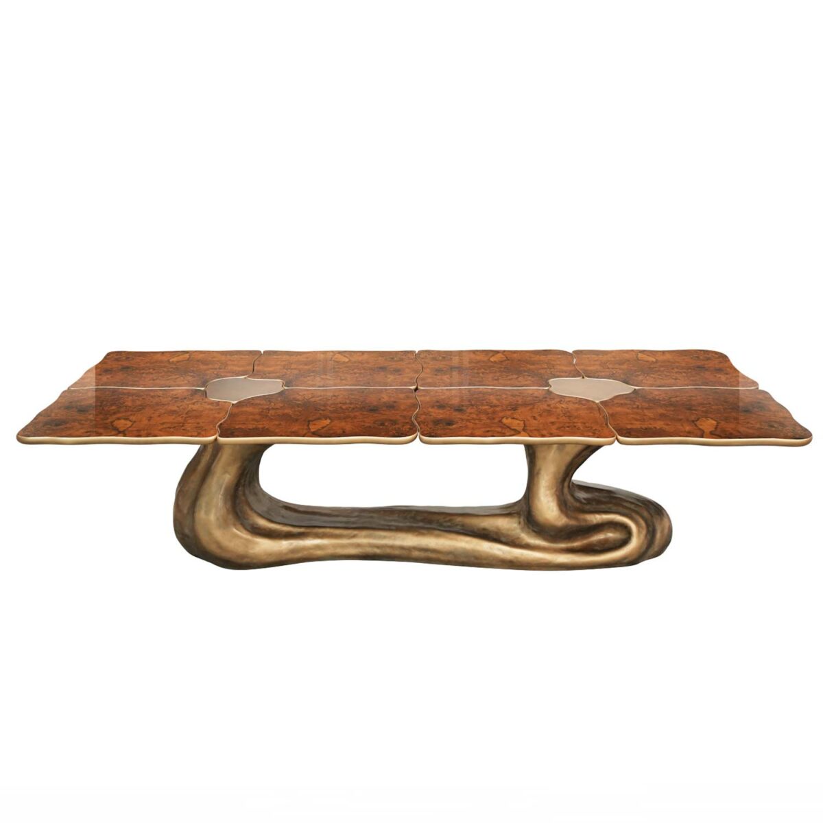SIGMA dining table walnut root square