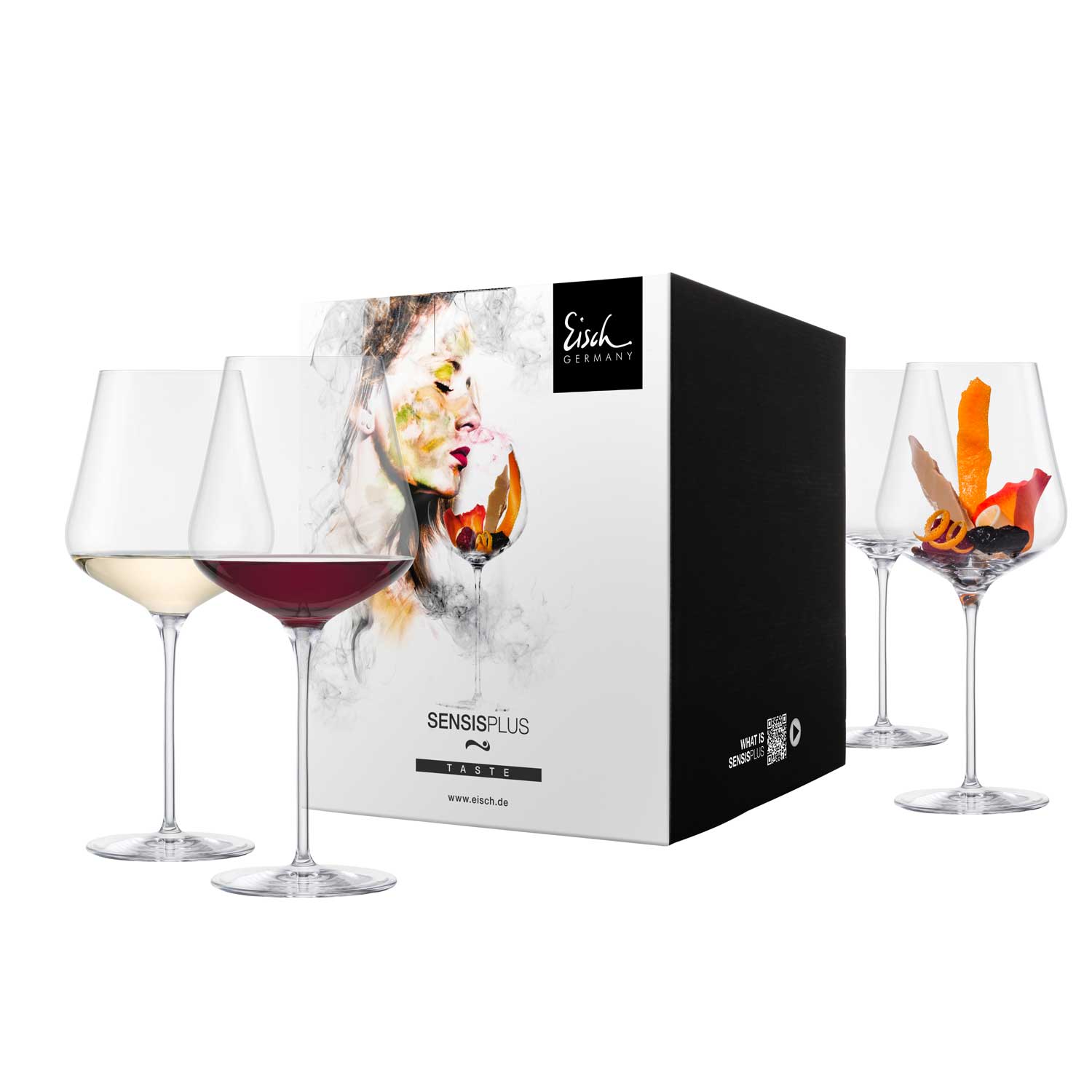 SKY 4 Burgundy crystal glasses 1 SKY 4 Burgundy crystal glasses