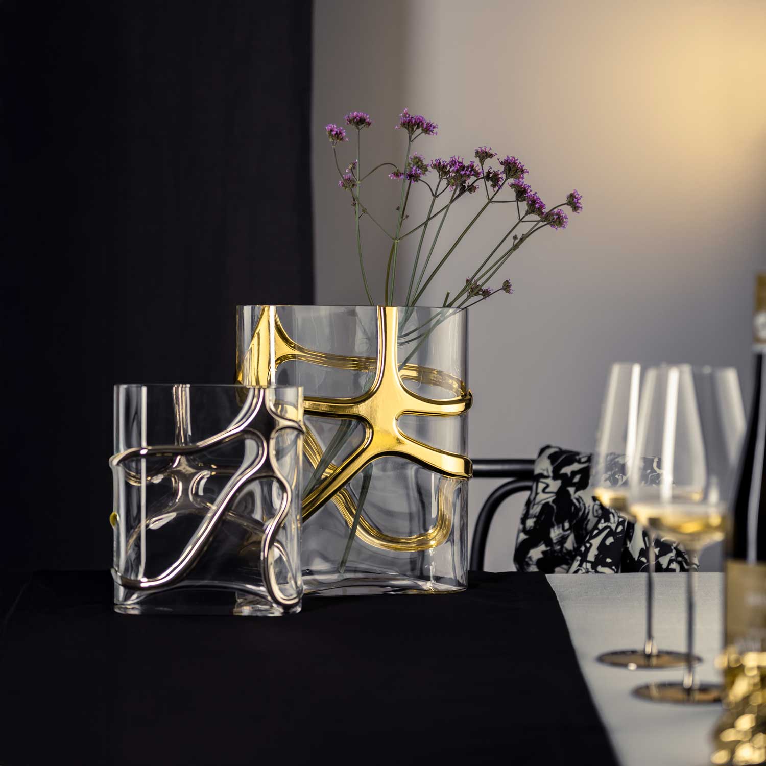 STARGATE vases oval gold 1 STARGATE vases oval gold