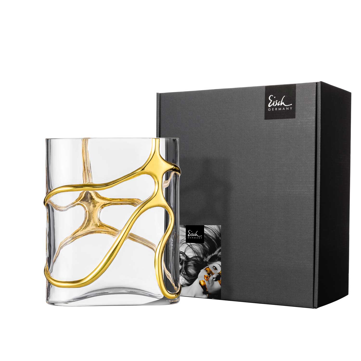 STARGATE vases oval gold 2 STARGATE vases oval gold