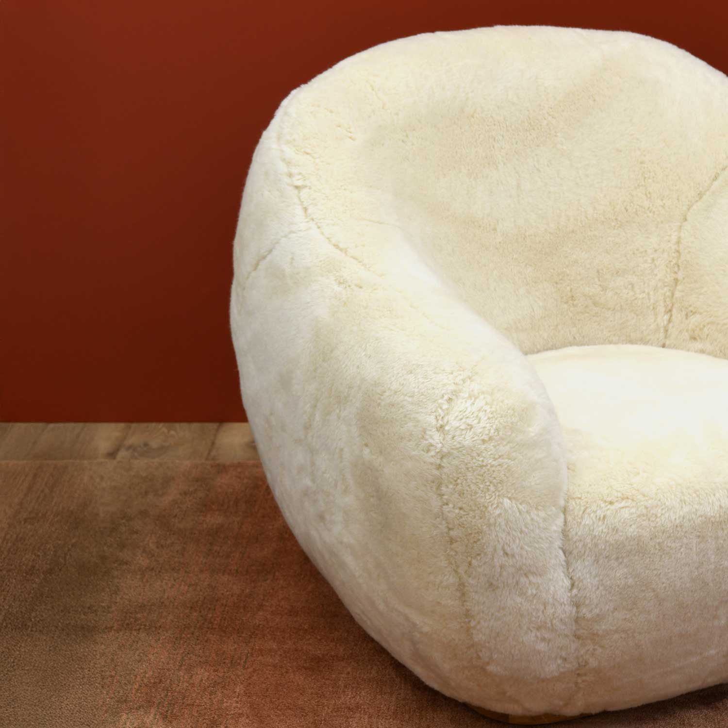 NIEMEYER II fur armchair 6 NIEMEYER II fur armchair