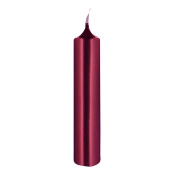 Titanium candles metallic H 20 cm | D 4 cm (12 / 24 pieces)