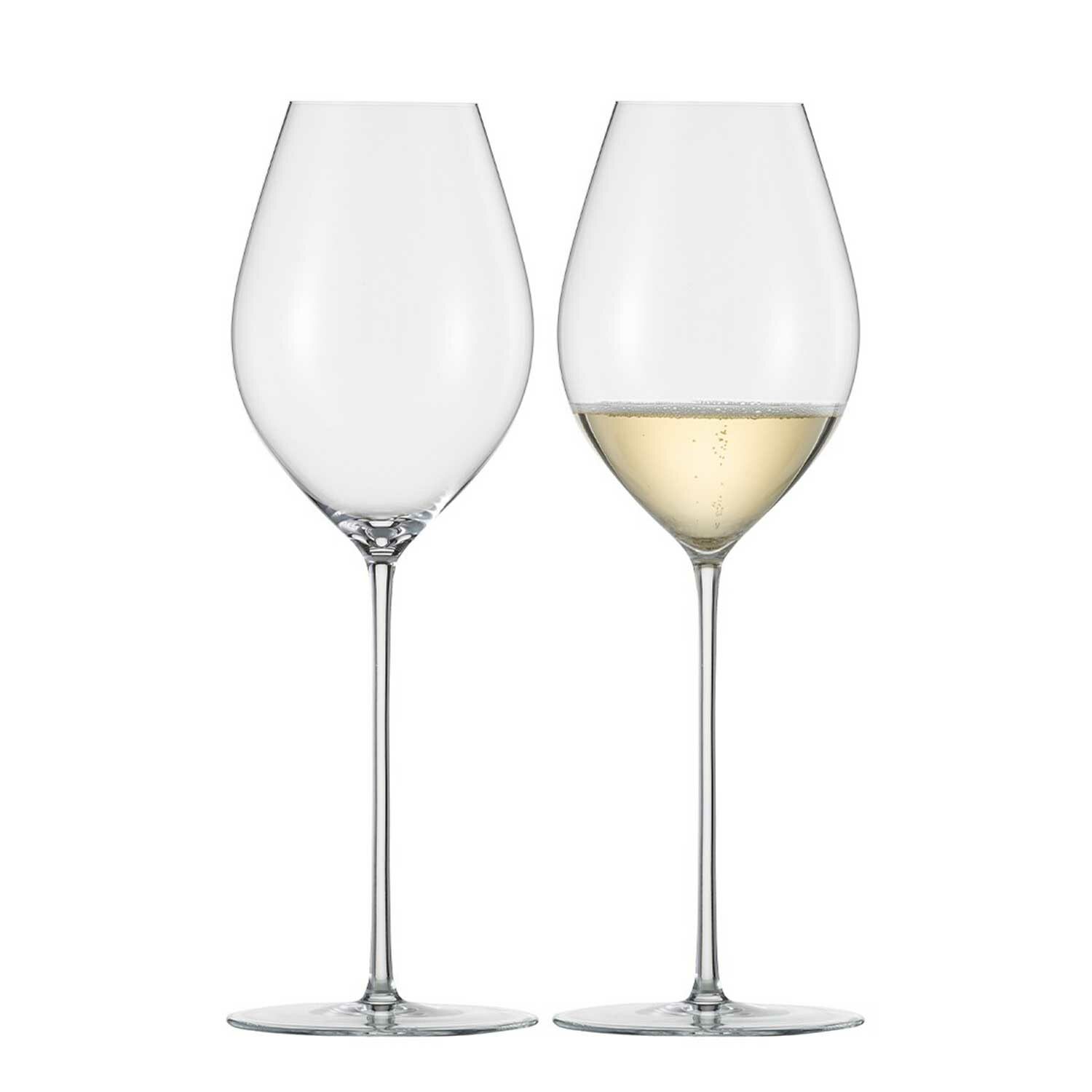UNITY 2 champagne crystal glasses