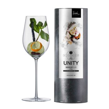 UNITY white wine crystal glass in gift tube