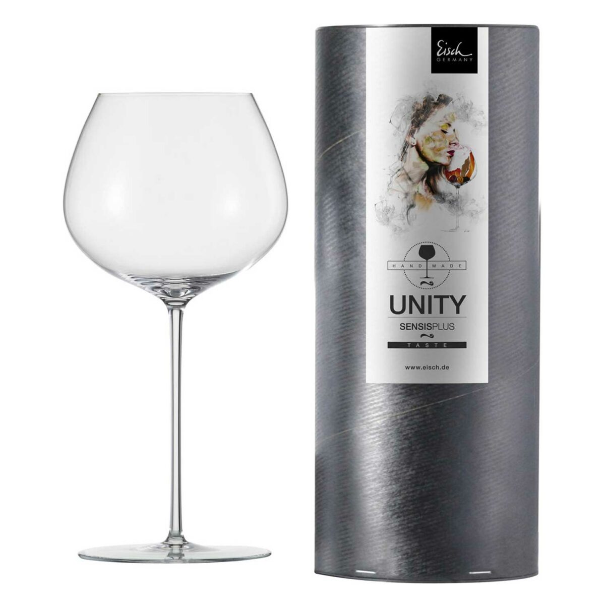UNITY Burgunder Kristallglas