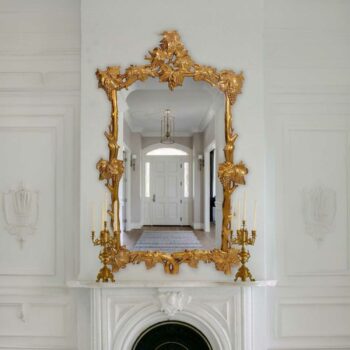 VIGNE mirror gold-paled